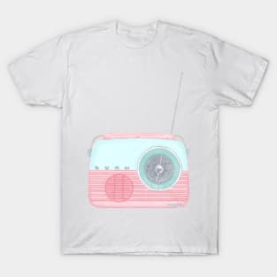 vintage pastel radio T-Shirt